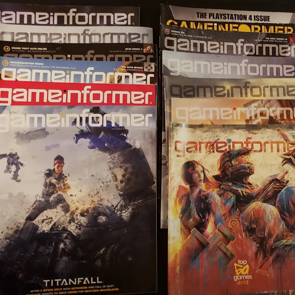 Gameinformer Magazines Complete set 2013