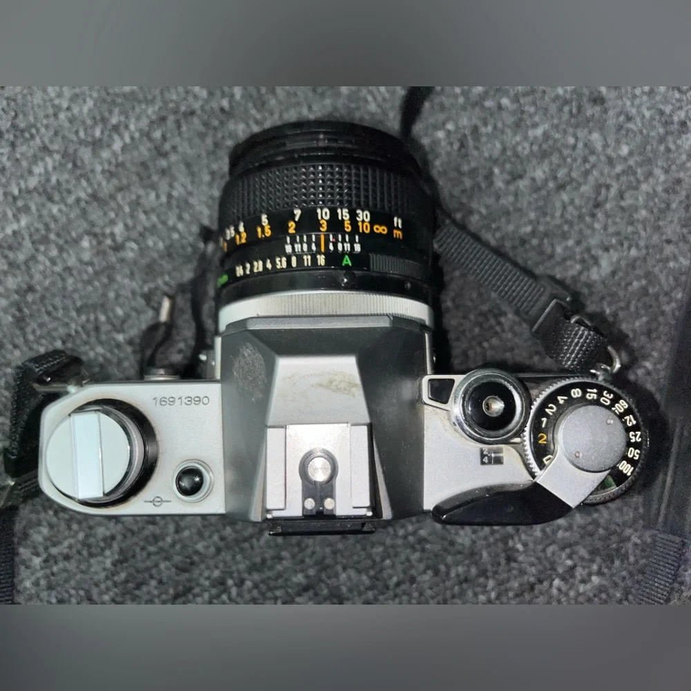 Canon silver black