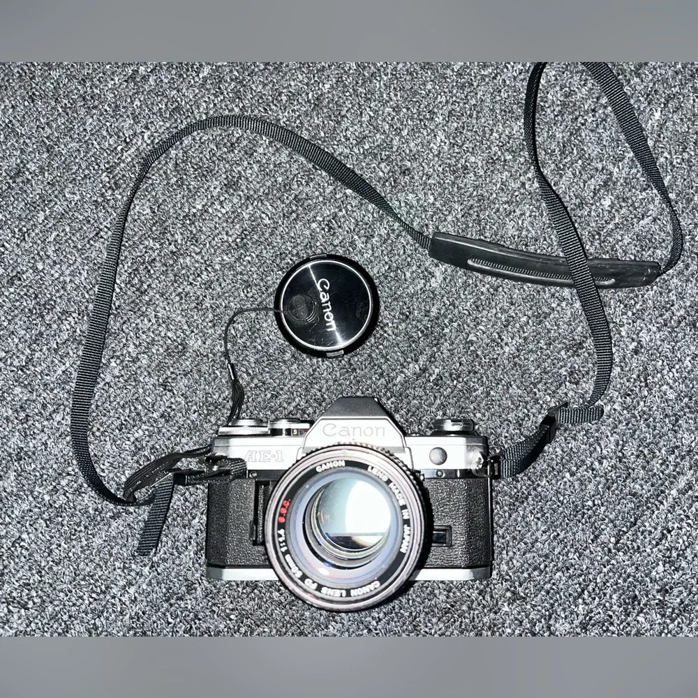 Canon silver black