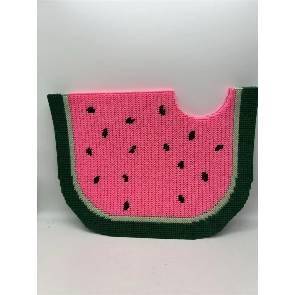 Watermelon Crochet Placemat