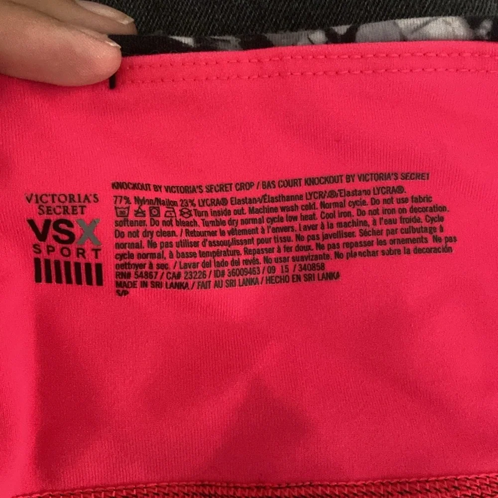 Victoria Secret Sport Knockout Cropped Leggings