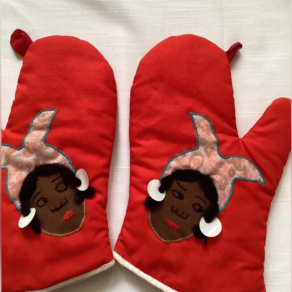 Handmade potholders from Jamaica / Caribbean NEW