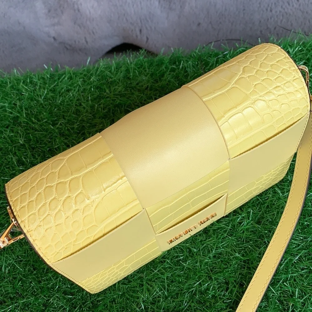 Michael Kors while polyester patchwork