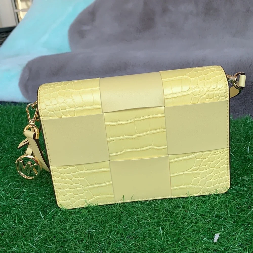 Michael Kors polyester embossed luxe