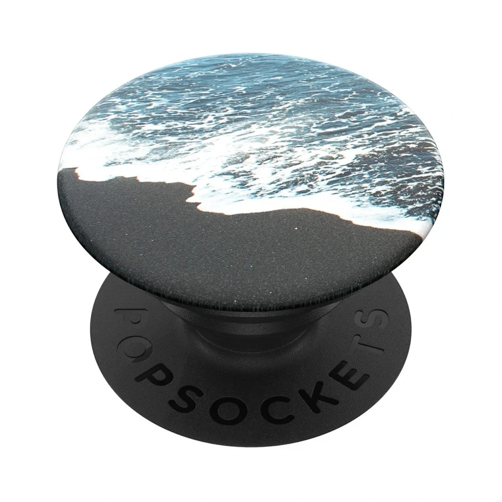 PopSockets PopGrip - Black Sand Beach - New