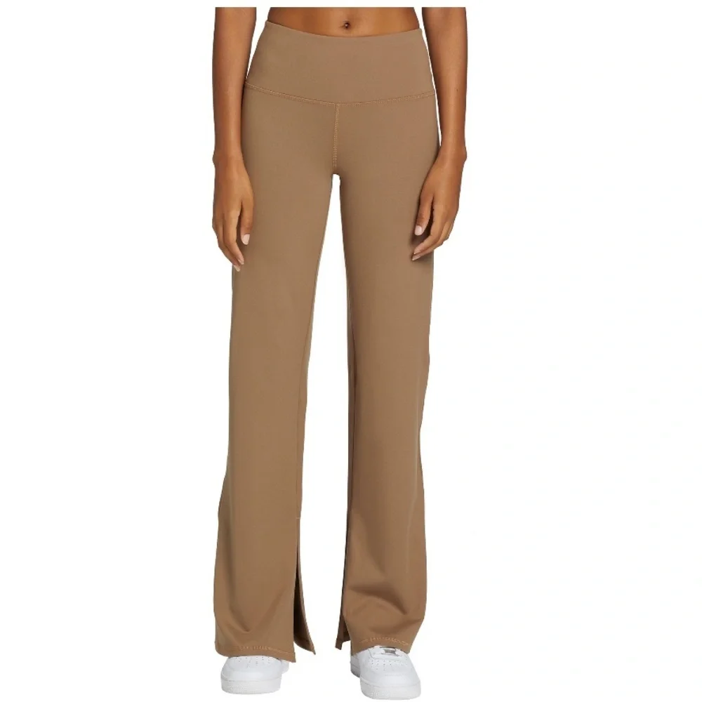 DSG brown momentum high rise wide leg pants
