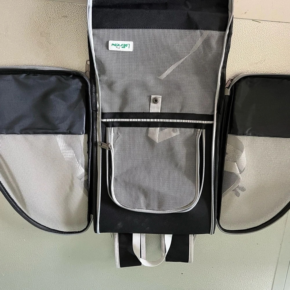 N/A backpack dog