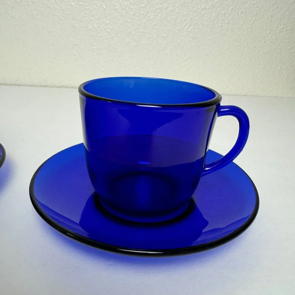 Vintage set cobalt