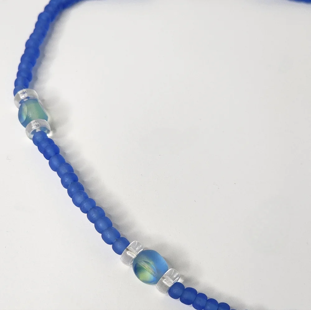 N/A blue glass