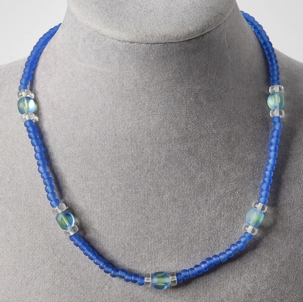 N/A blue glass