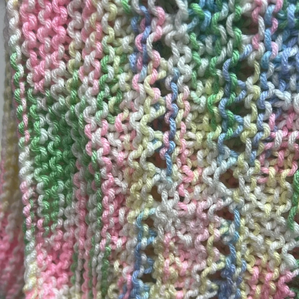 Handmade hand knit