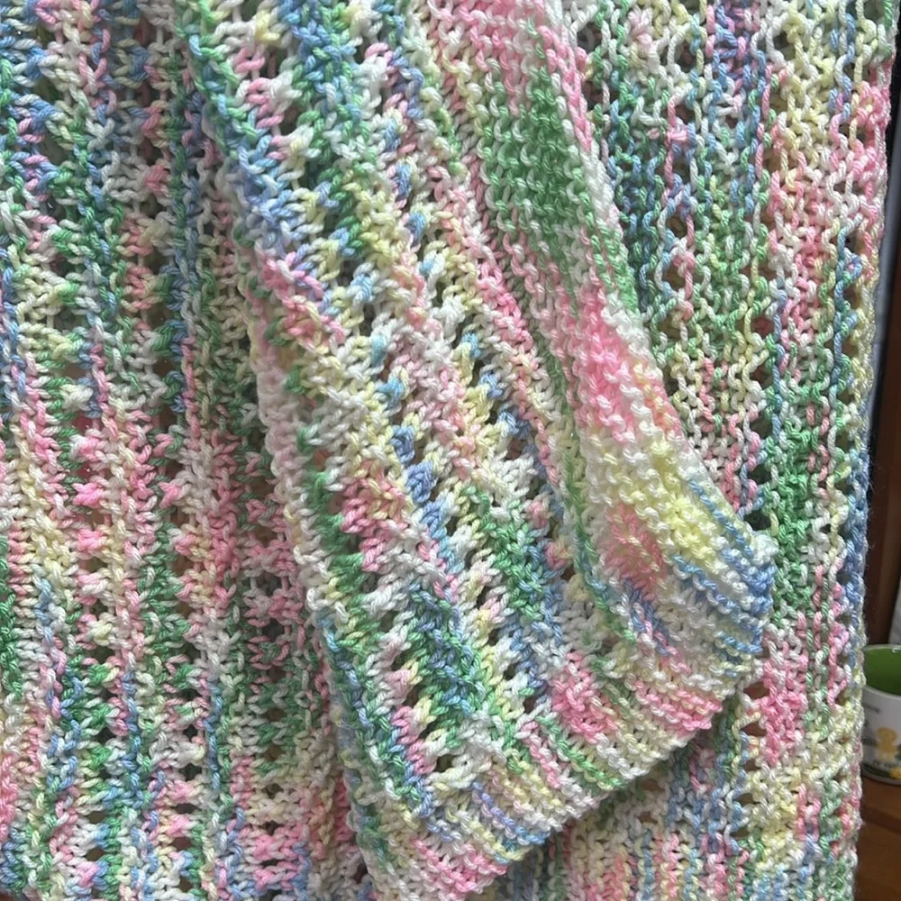 Handmade hand knit