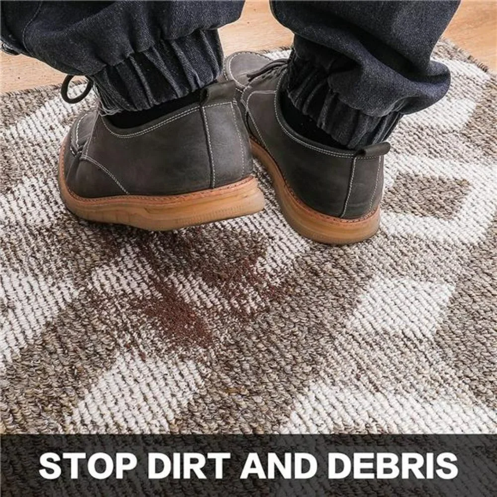 Door Mat, Front Indoor Doormat TPR Backing Non Slip Entry Rug