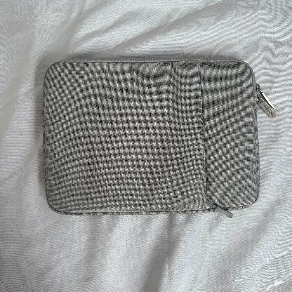 Small iPad Case Cover Pouch - Grey