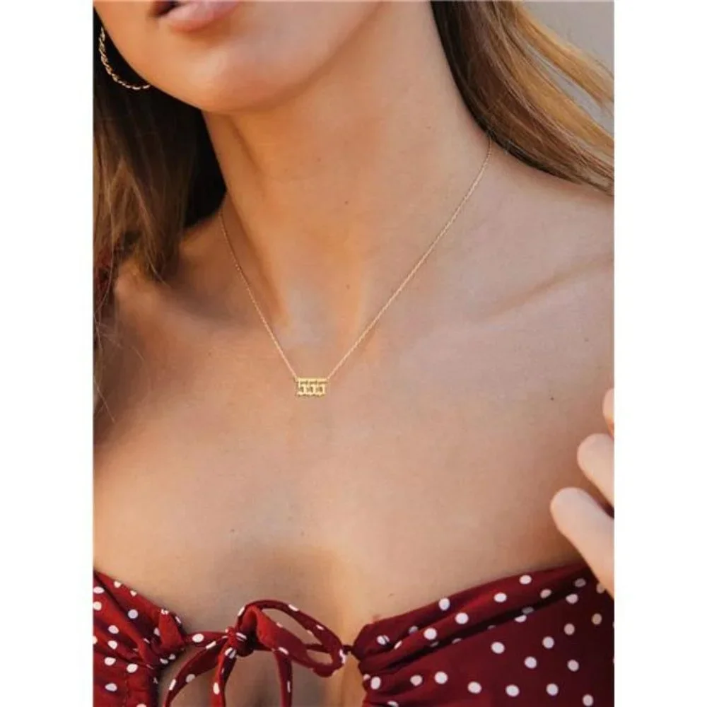 Angel Number Choker Necklace Numerology Jewelry for Women