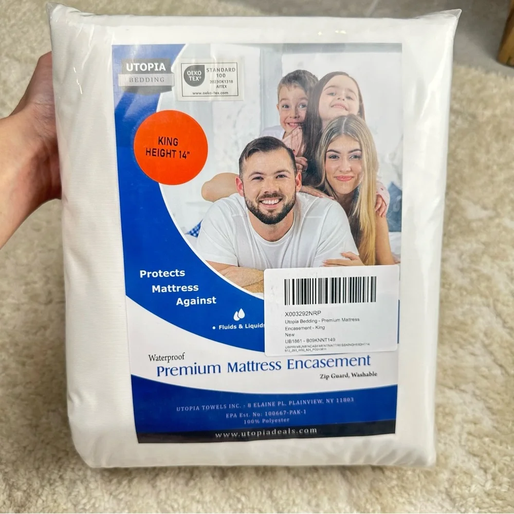 King Size Waterproof Mattress Encasement Protector