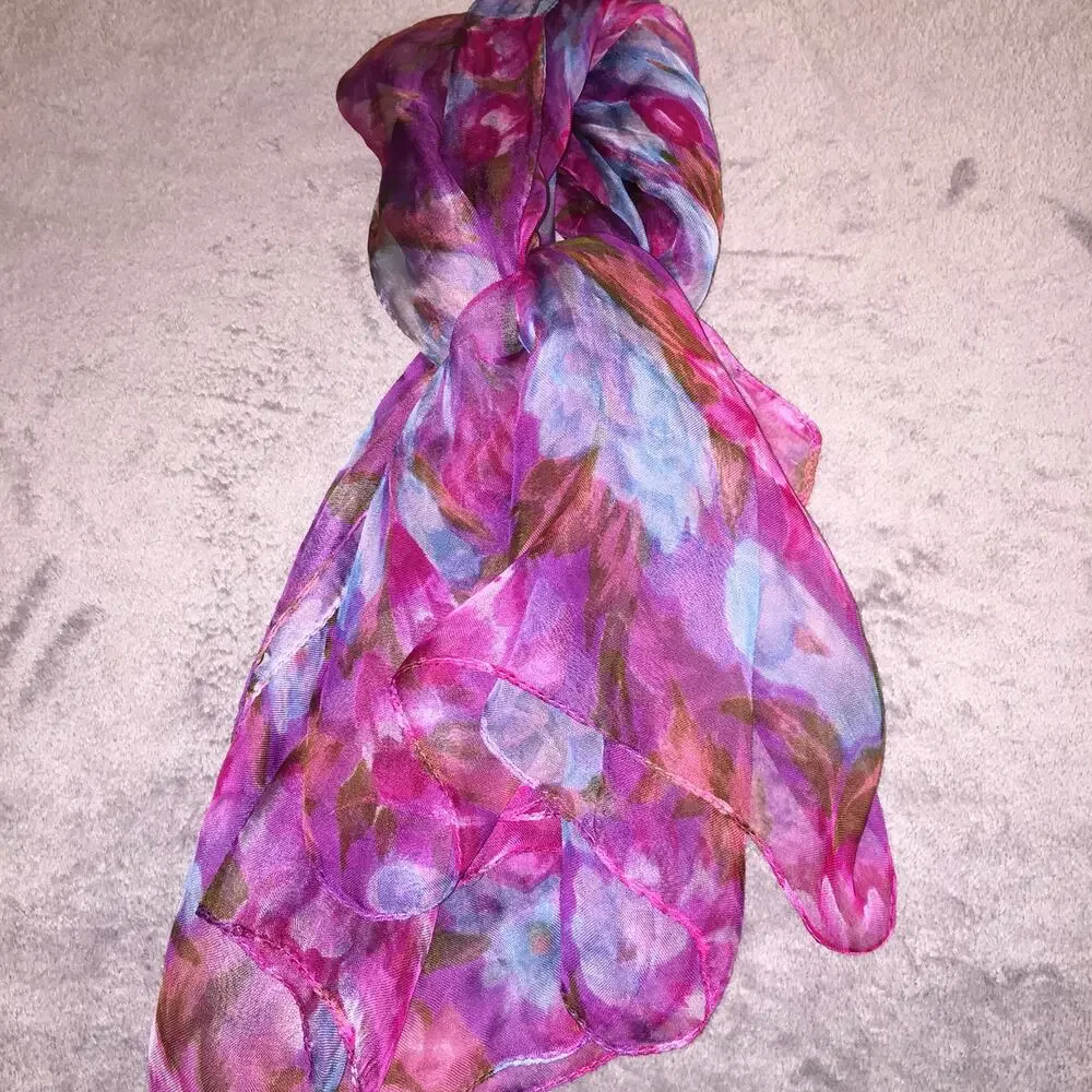 Unbranded floral scarf