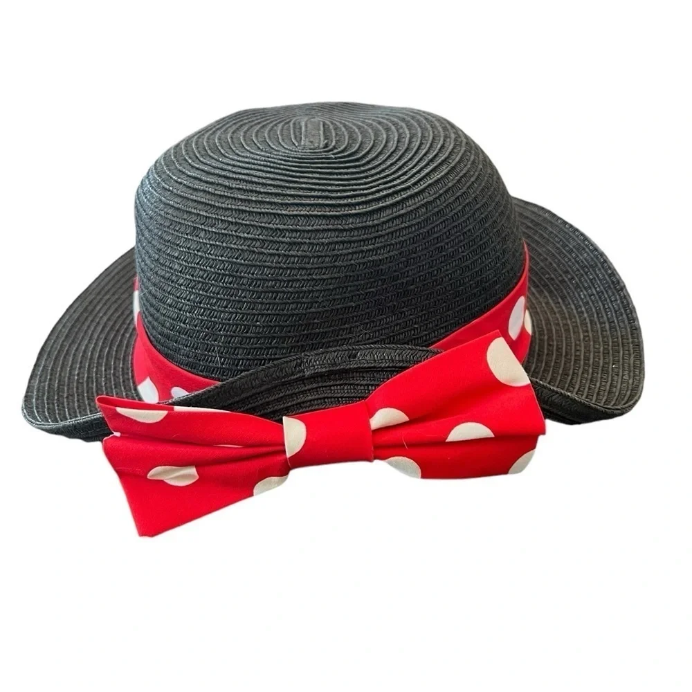 DISNEY Minnie Fedora with Bow Youth Size​​​​​