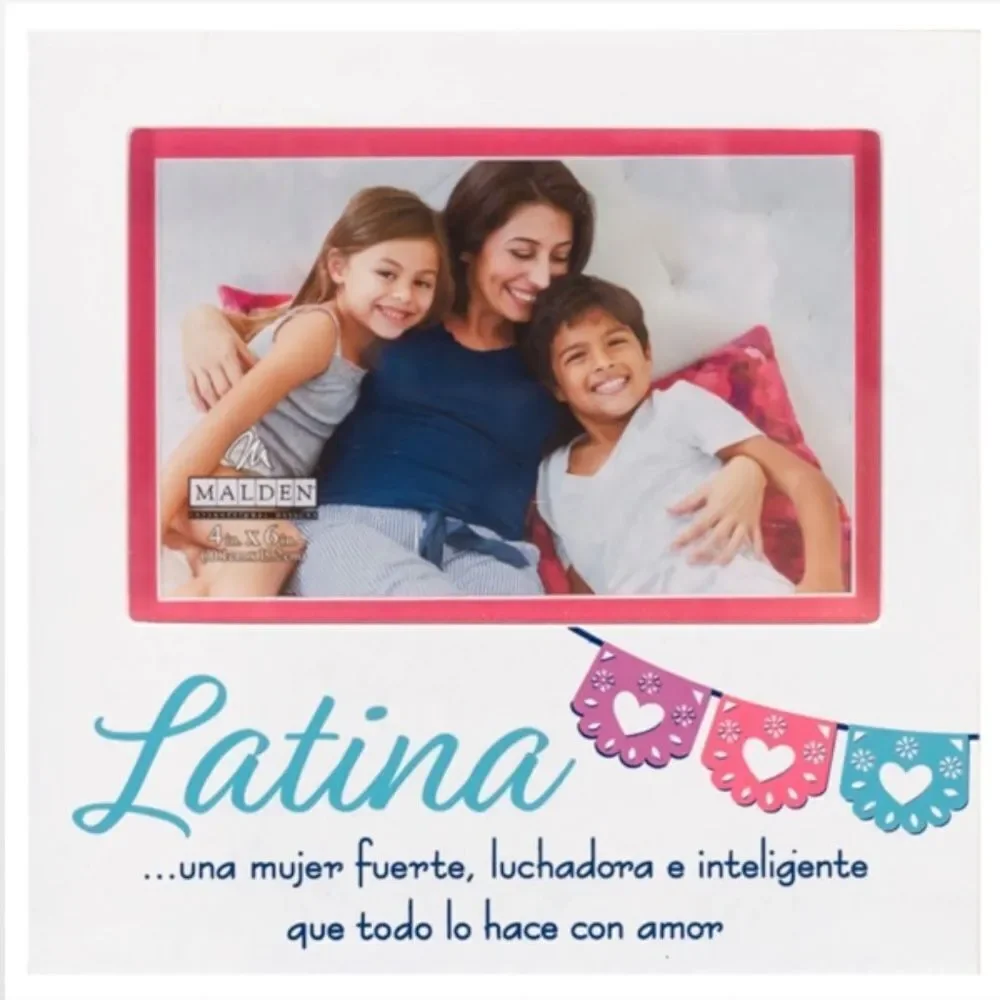 New Latina White 4X6 Picture Frame