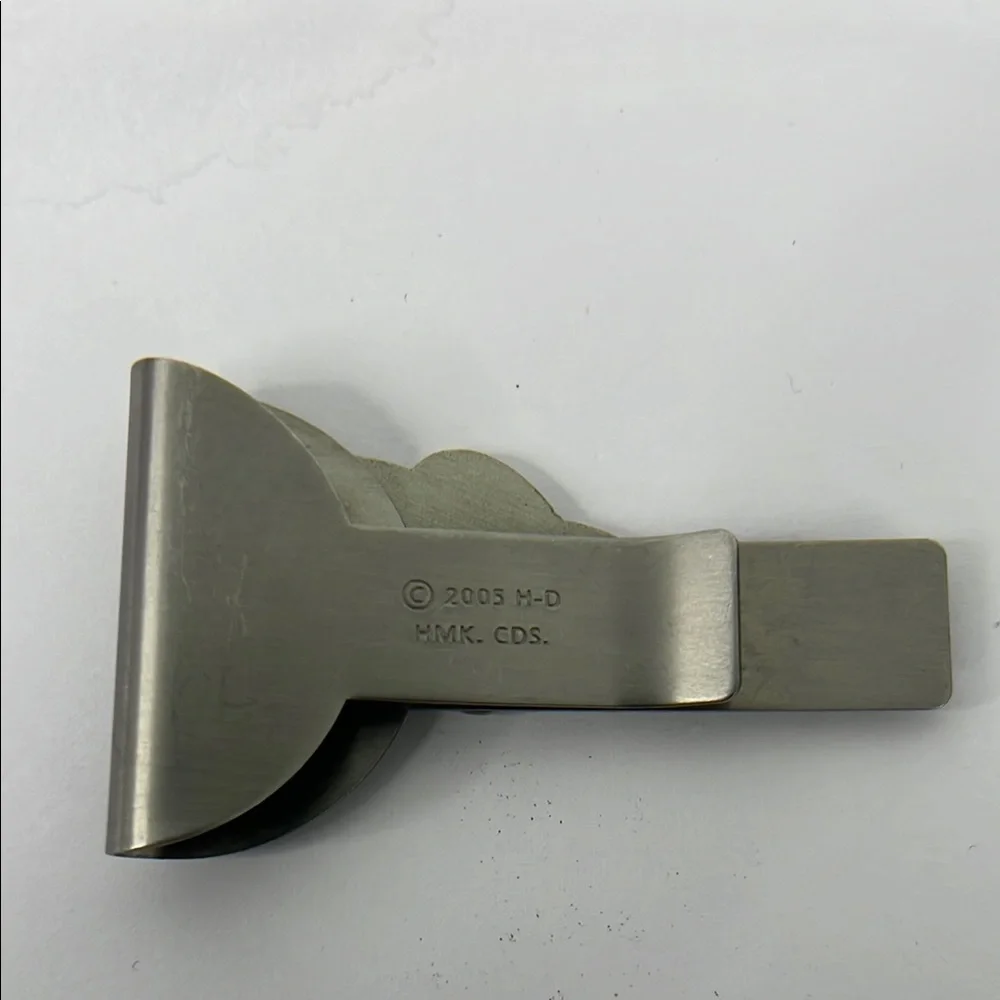 Harley-Davidson Silver Flame Money Clip