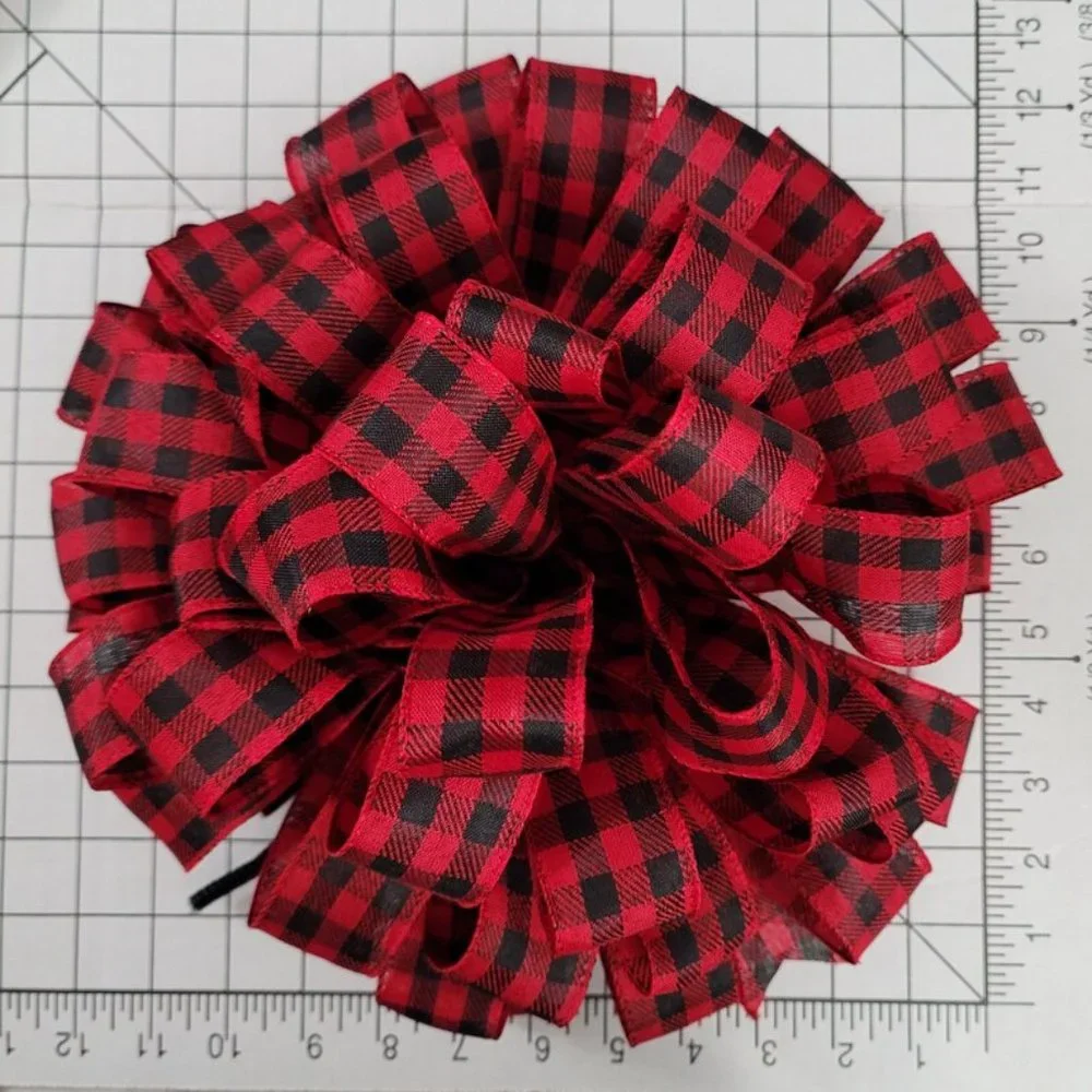 Hand Crafted fluffed bow