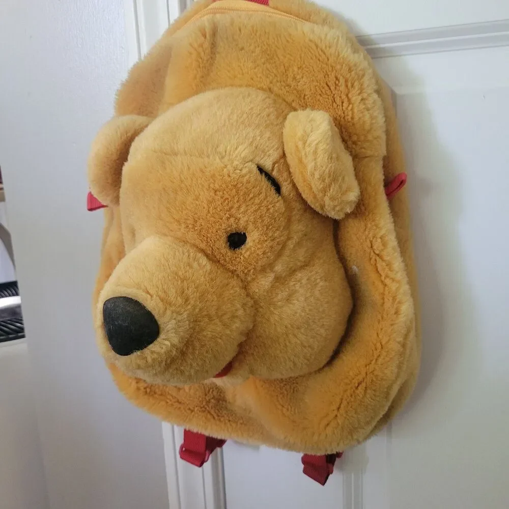 The Disney Store Winnie The Pooh Plush Backpack