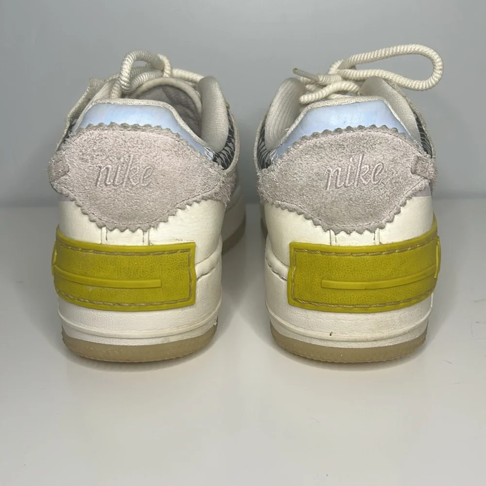 Nike Women Air Force 1 Shadow DM 8076-100 Patchwork Sneakers