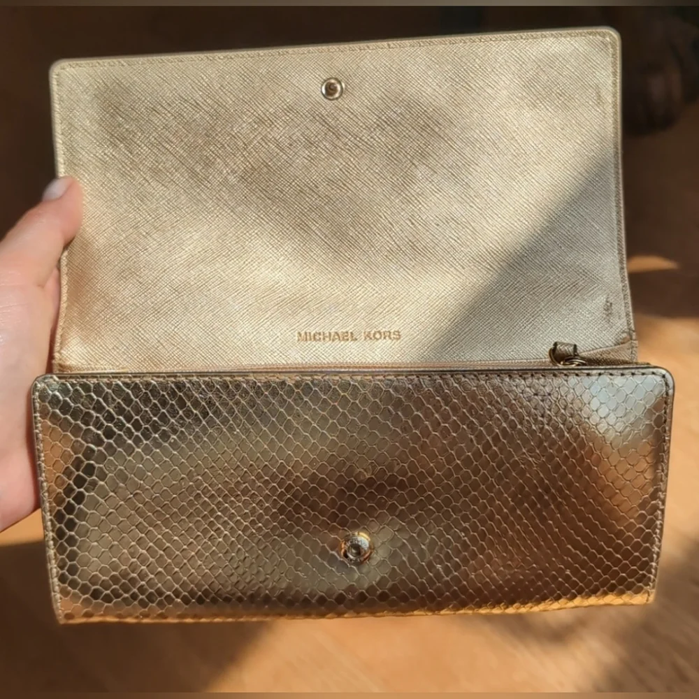 Michael Kors chic metallic