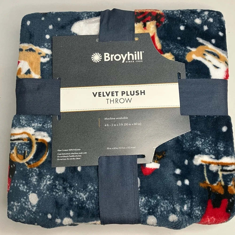 Broyhill velvet perfect blanket