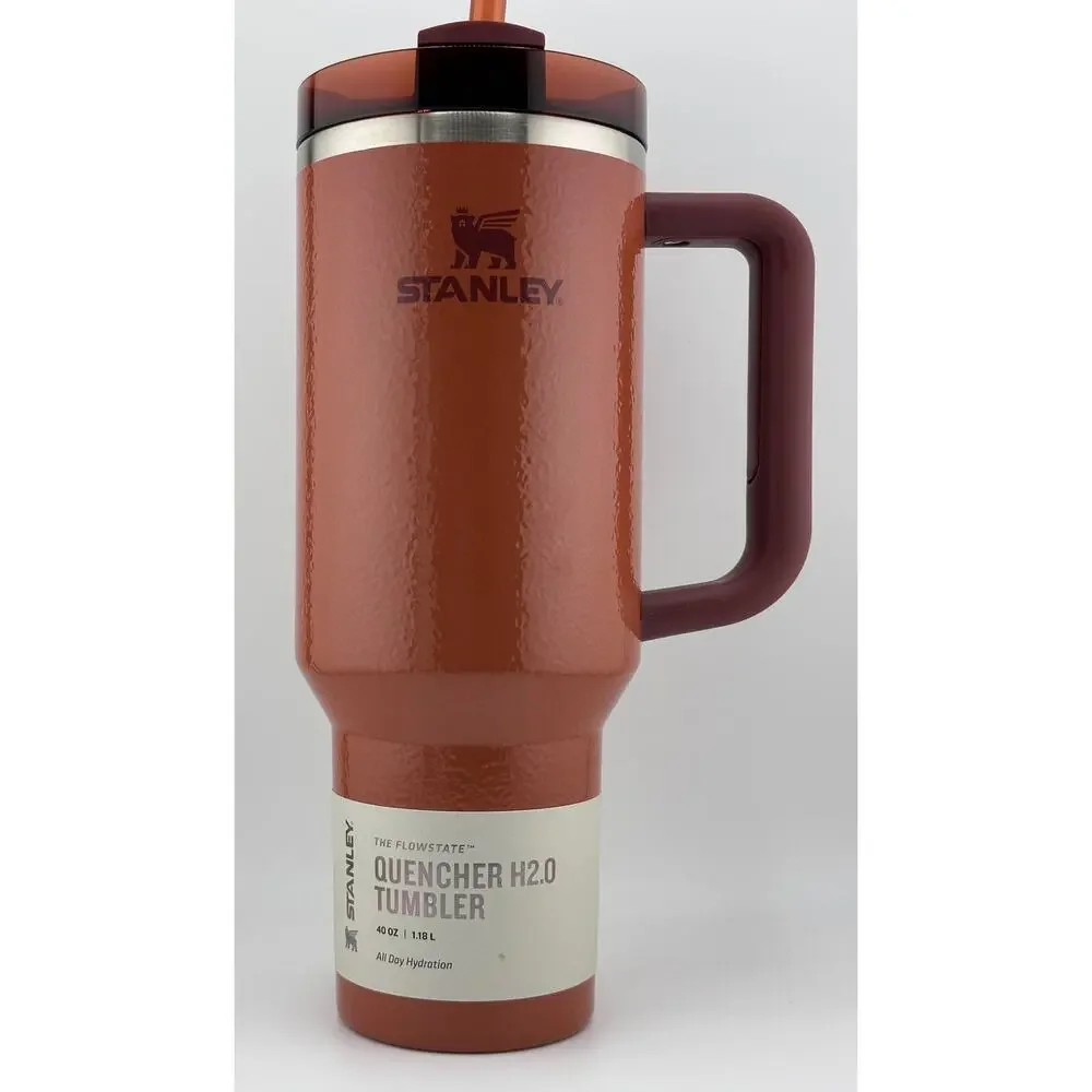LIMITED EDITION Stanley Quencher H2.0 FlowState Tumbler 40oz, HAMMERTONE CLAY