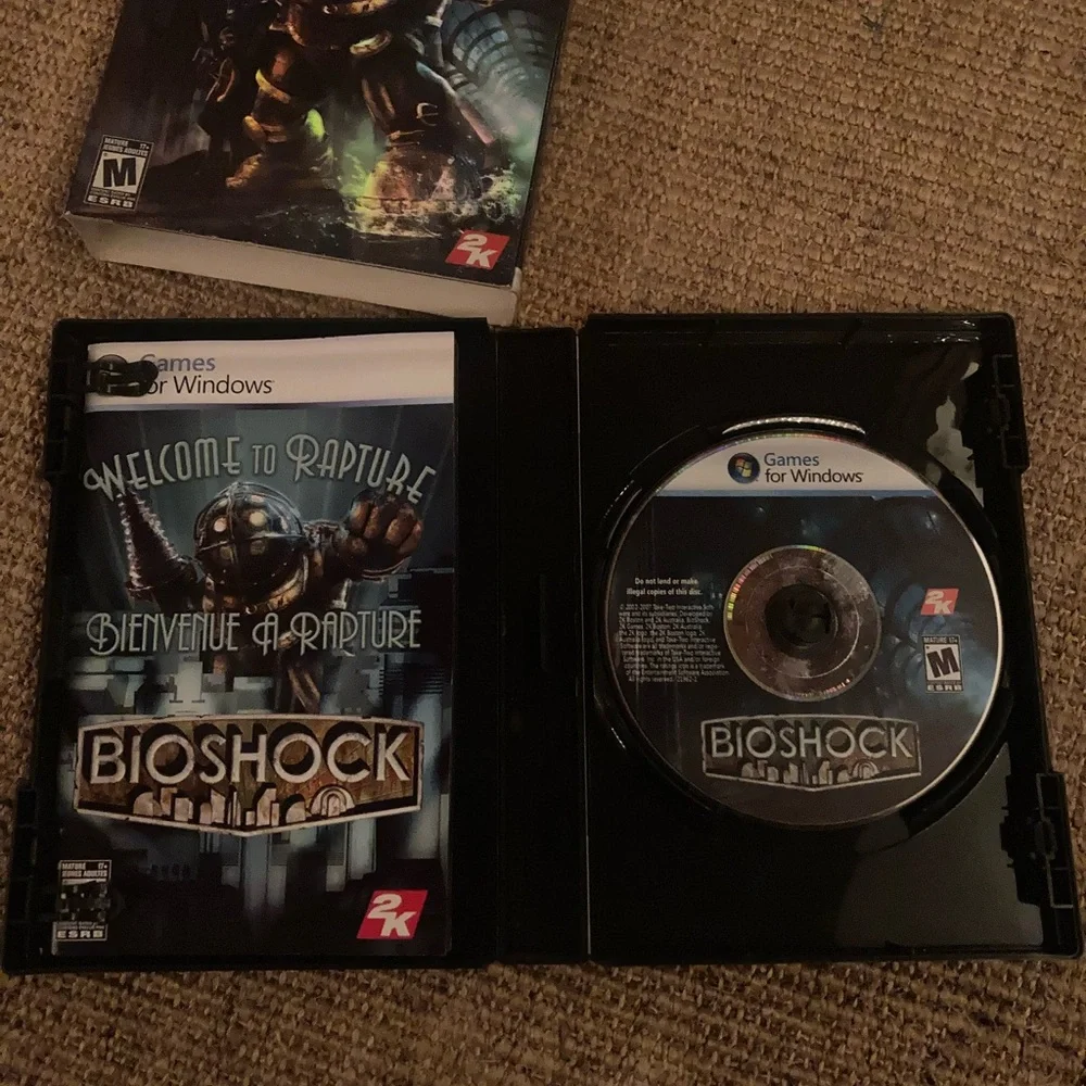 Microsoft BioShock PC Game - Black and Blue
