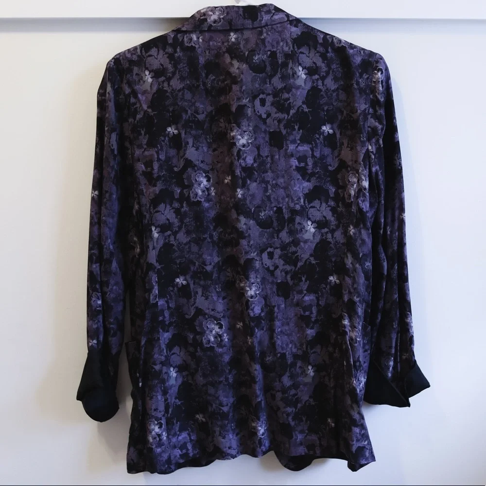 Aritzia Talula Floral Blazer S