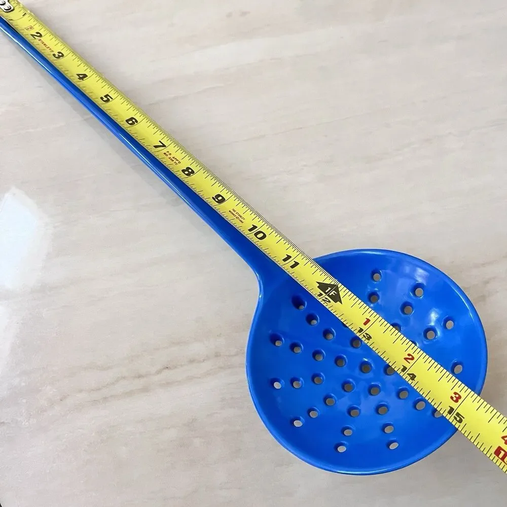 COPCO MELAMINE Utensils Serving Spoon/Fork/Strainer Long Handle Blue Red White
