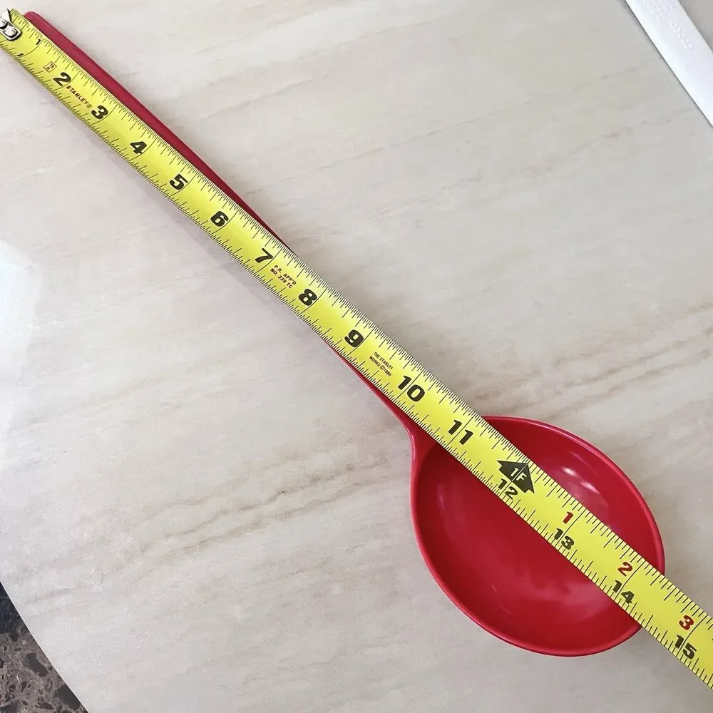 COPCO MELAMINE Utensils Serving Spoon/Fork/Strainer Long Handle Blue Red White