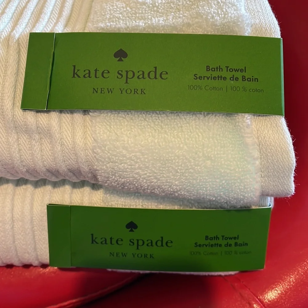 kate spade light mint green Bath Towel Collection