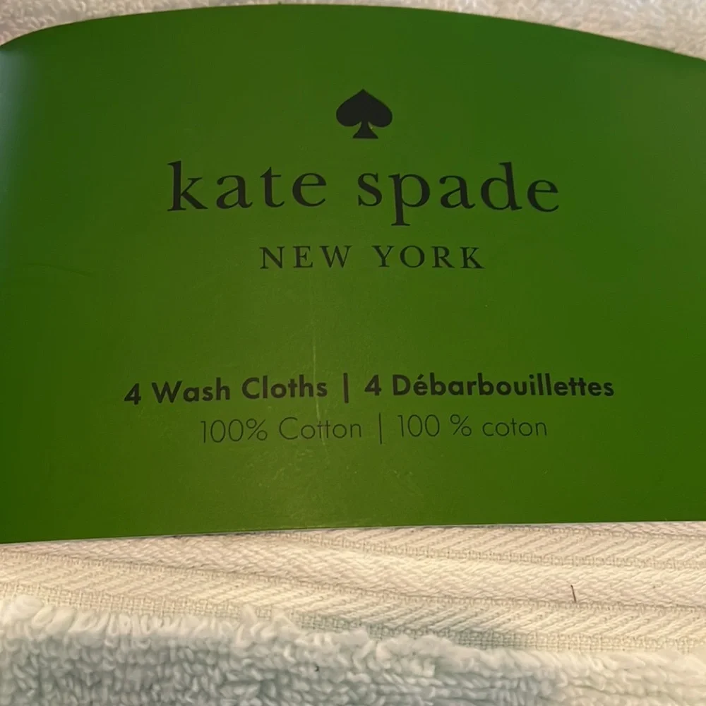 kate spade light mint green Bath Towel Collection