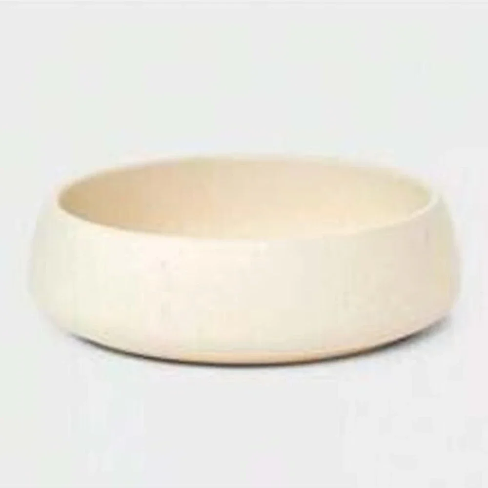 2 16-Ounce Ceramic Cat Bowl – Durable Non-Slip Design For Pets, Cream Color With