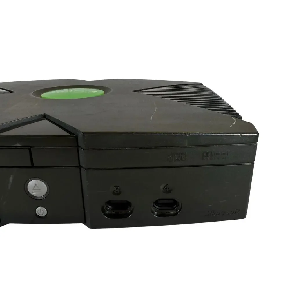 Microsoft Original Xbox For Parts And Repair, Power On, Disc Driver Stuck