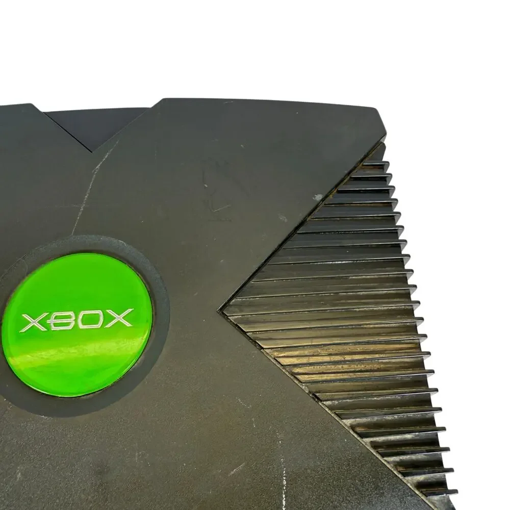 Microsoft Original Xbox For Parts And Repair, Power On, Disc Driver Stuck