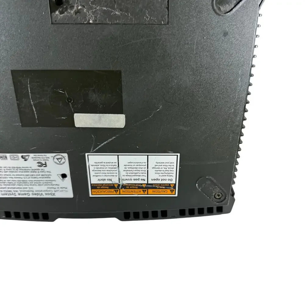 Microsoft Original Xbox For Parts And Repair, Power On, Disc Driver Stuck