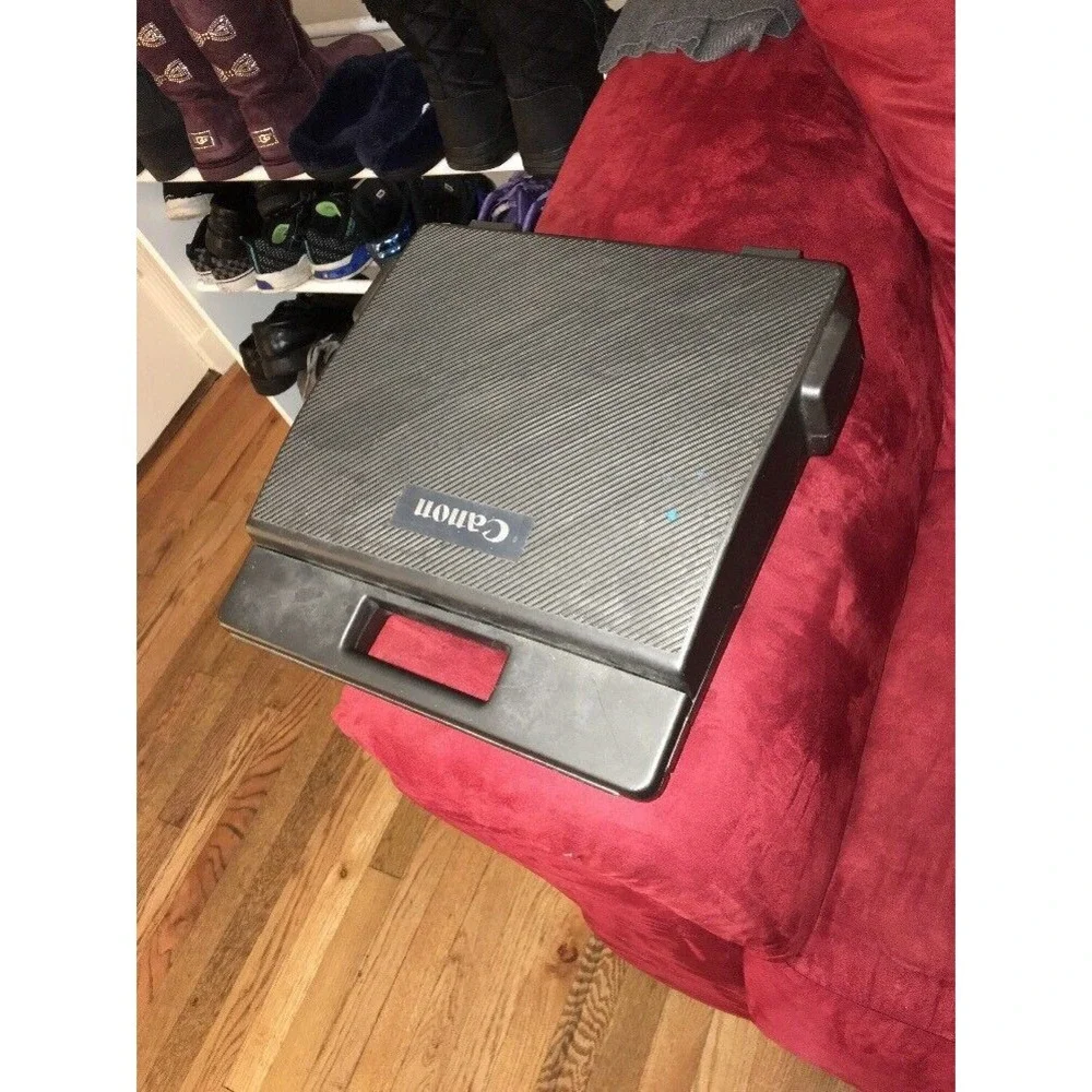 Canon S-50 Portable Electronic Typewriter Battery Powered Vintage