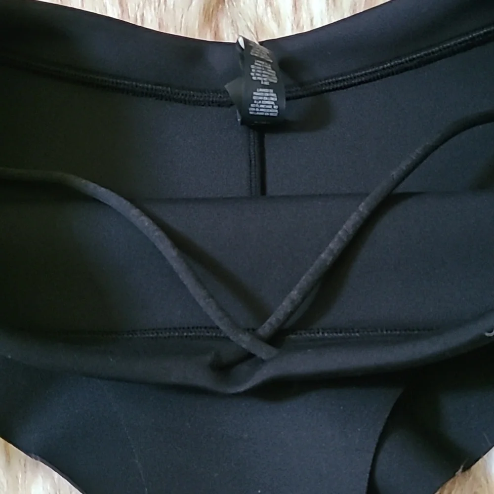 NWT SKIMS Scuba Sport Swim Bikini Bottom Size 2X Onyx