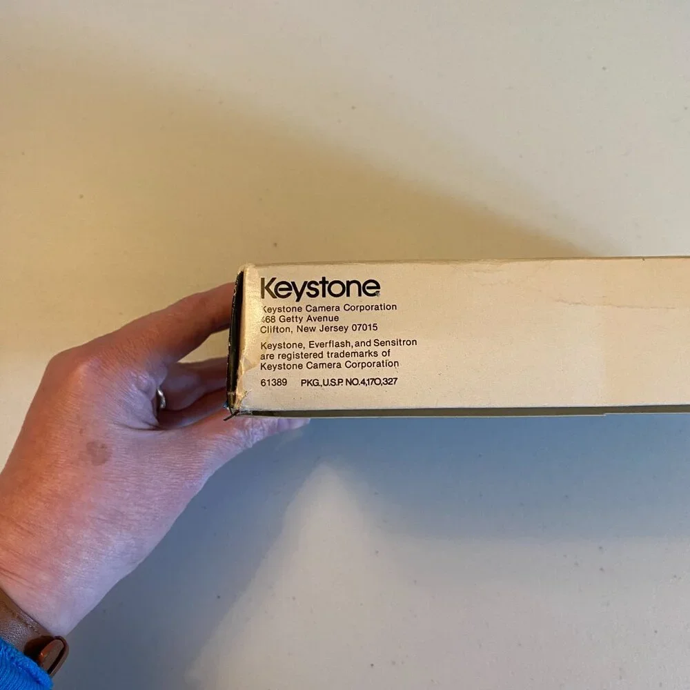 VTG Keystone 309ES Camera Tele-Everflash Sensitron Auto On/Off Telephoto In Box