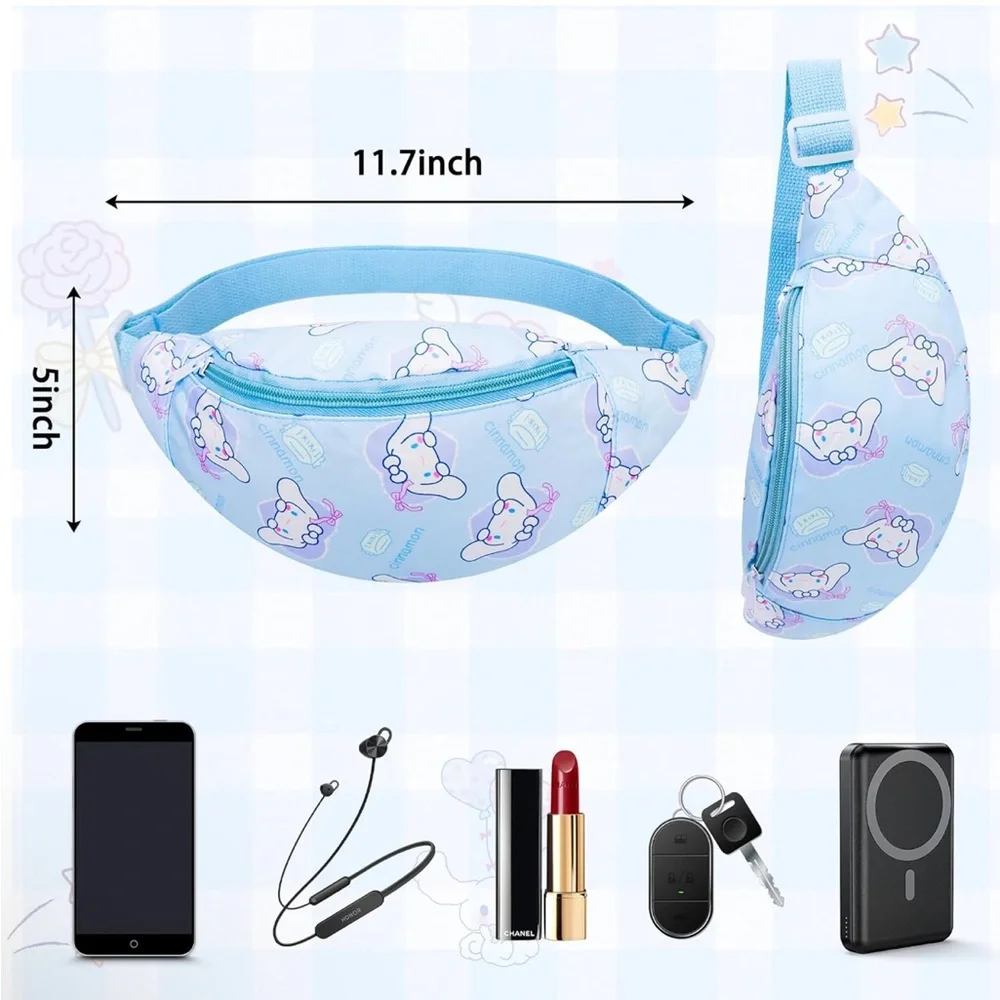 Cinnamorollo Kids Fanny Pack - Light Blue