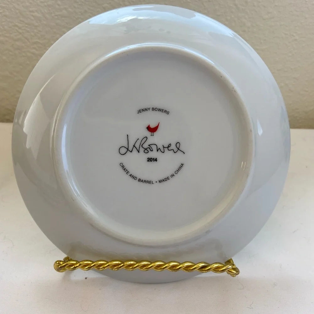 Crate&Barrel cocktail plates