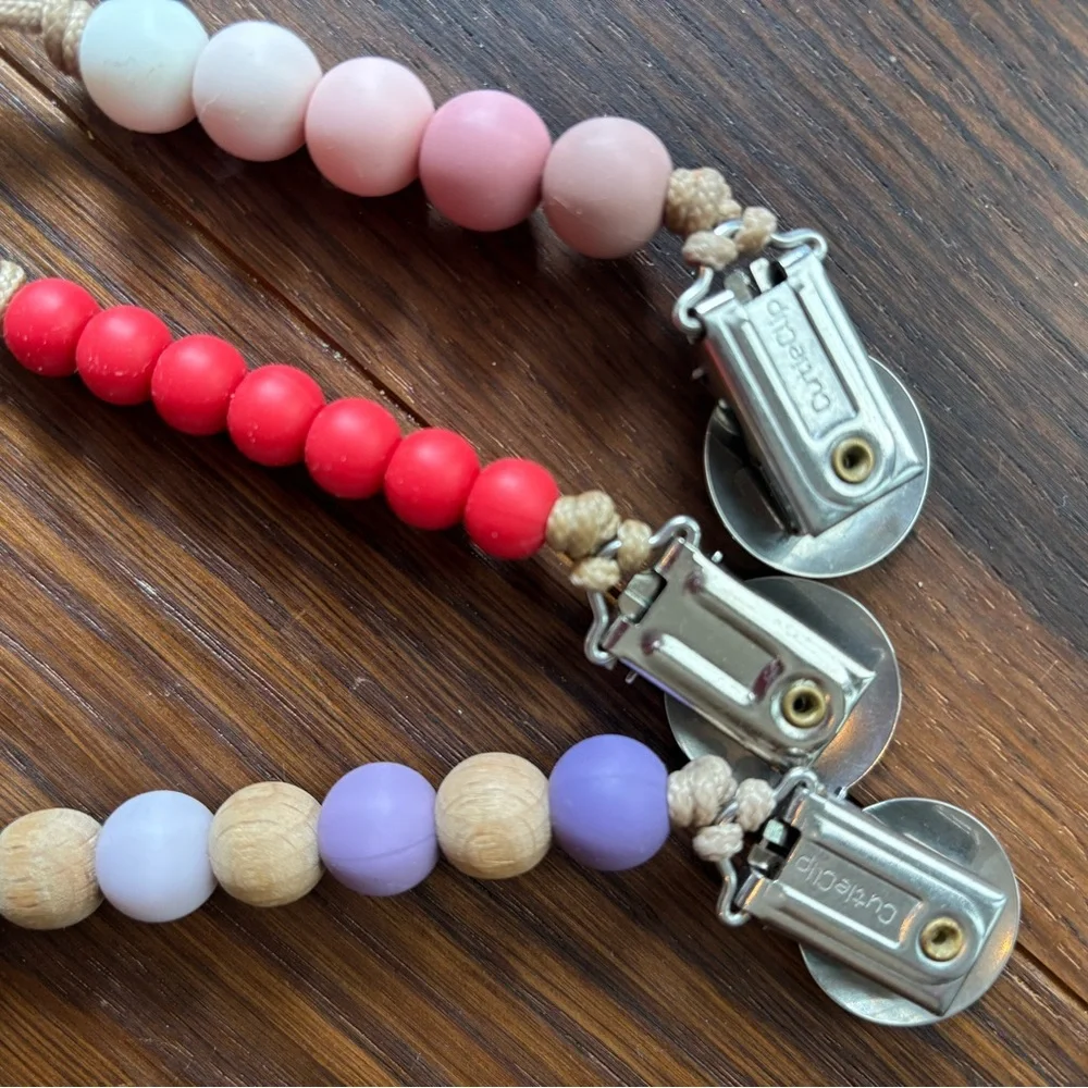 Ryan & Rose clips beaded