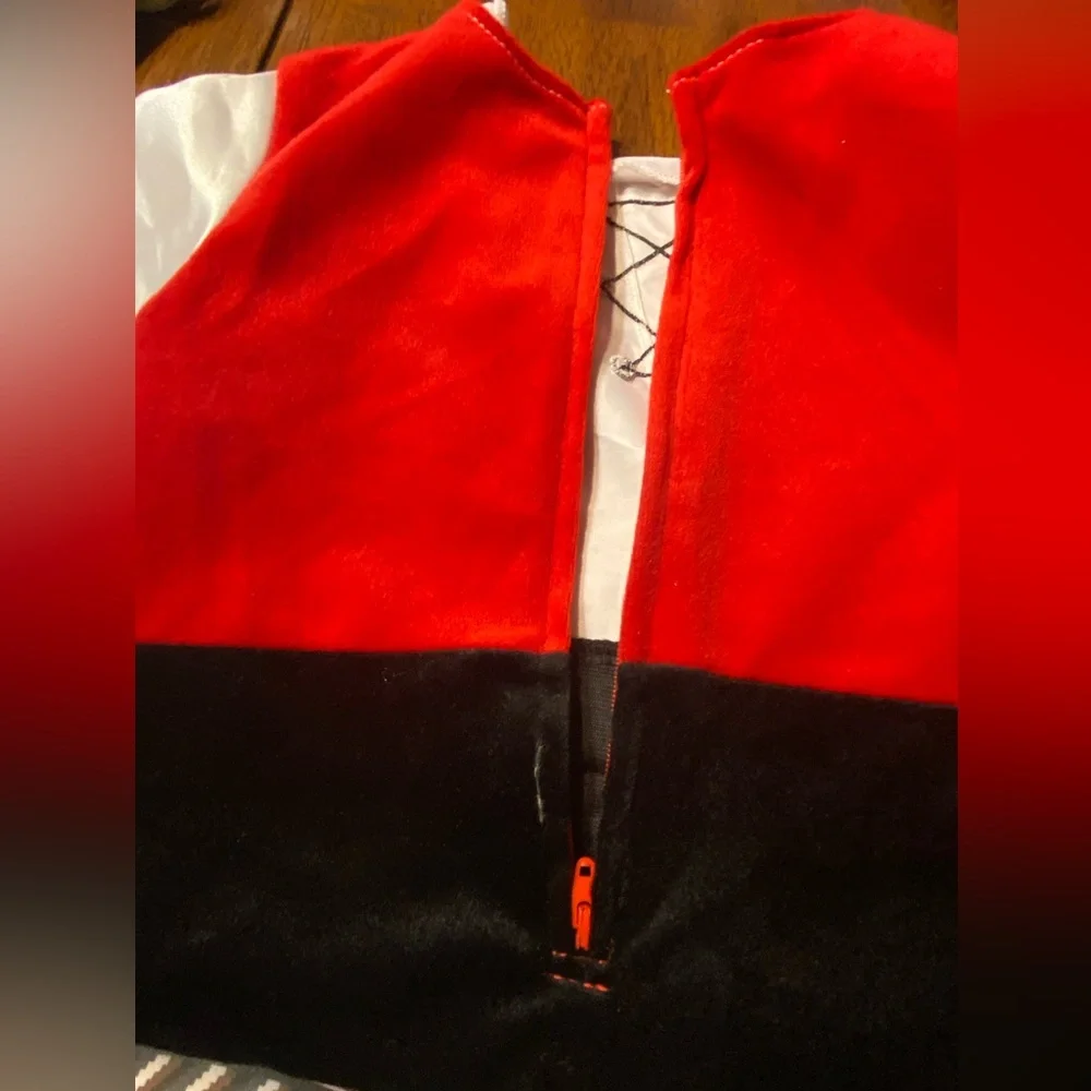 Koala Kids Pirate Costume - Red, White, and Black. Size 12 months