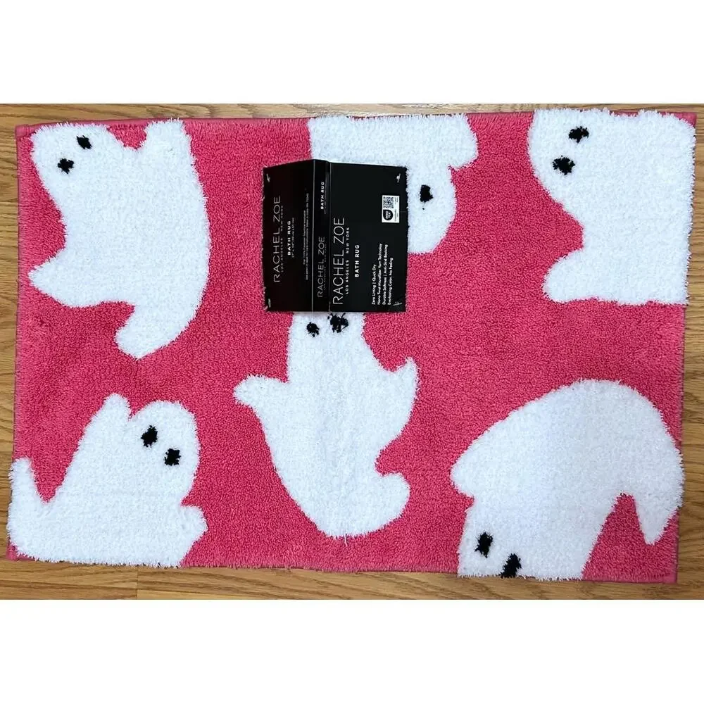 Rachel Zoe Pink Ghost Bath Rug