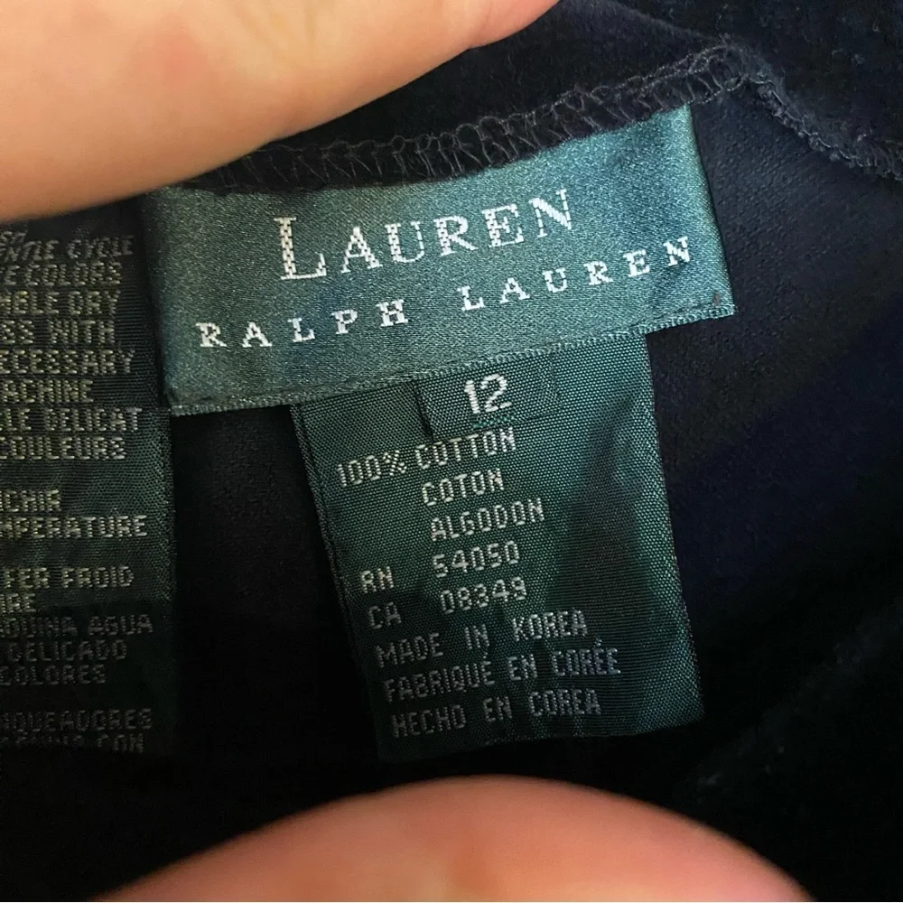 Lauren Ralph Lauren cotton zipper