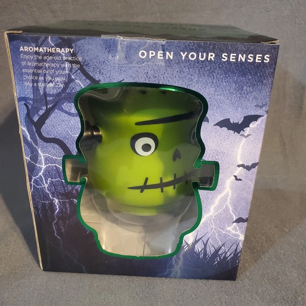 MAHLI Green Monster Aroma Diffuser 7 Cycling Light Colors Aroma Therapy USB